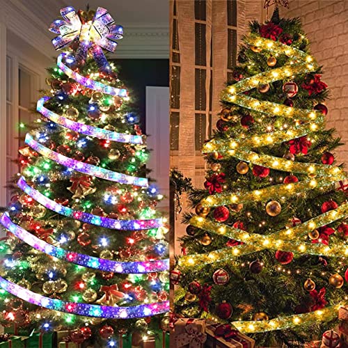 13.12ft LED Ribbon Christmas Lights Decoration