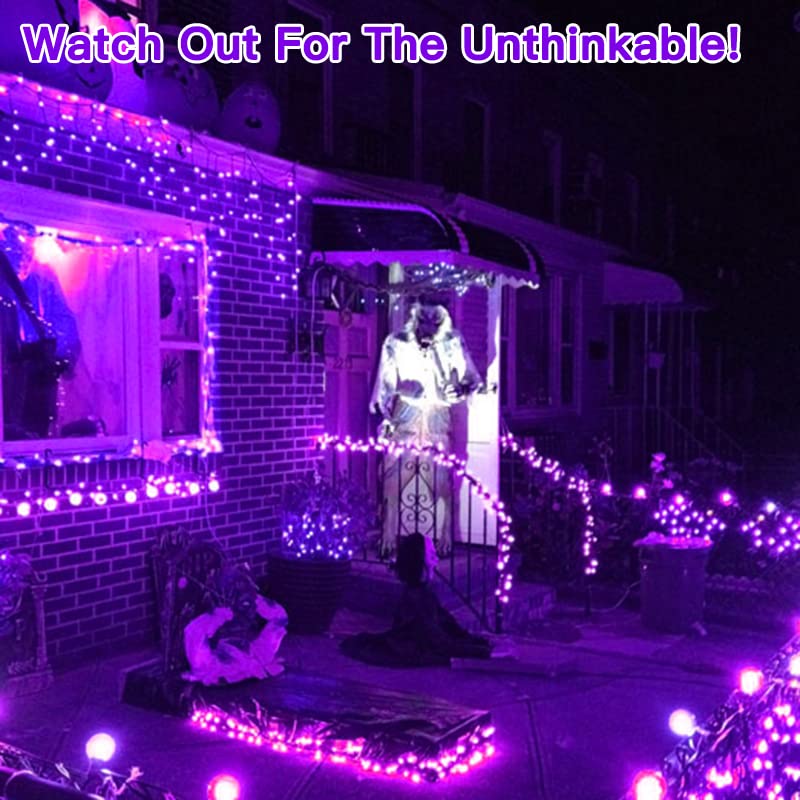 60 FT 180 LED Halloween Lights Decorations Lights