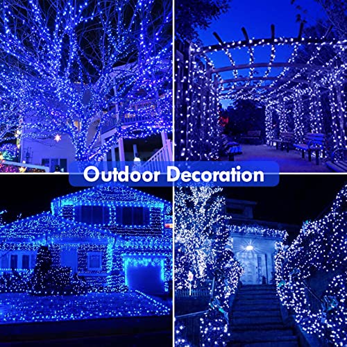 4-Pack 160FT 400 LED  Solar Christmas Lights