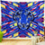 Colorful Cool Lion Tapestry  50x60"