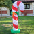 6 FT  Christmas Inflatables Candy Cane w/ LEDs