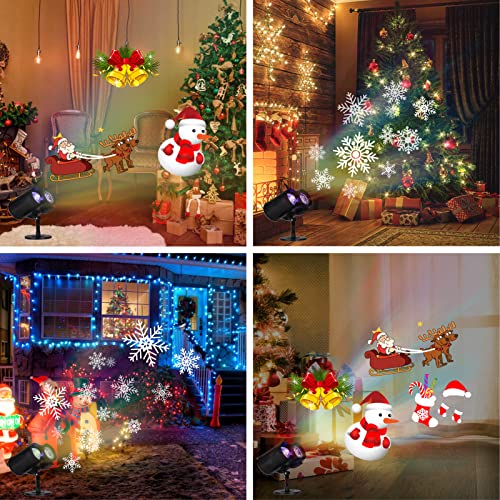 2-in-1 Halloween Christmas Projector Lights