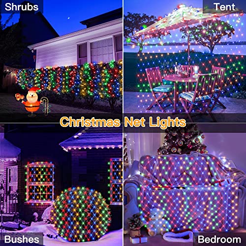 9.8x6.6ft 200 LED Christmas Net Lights