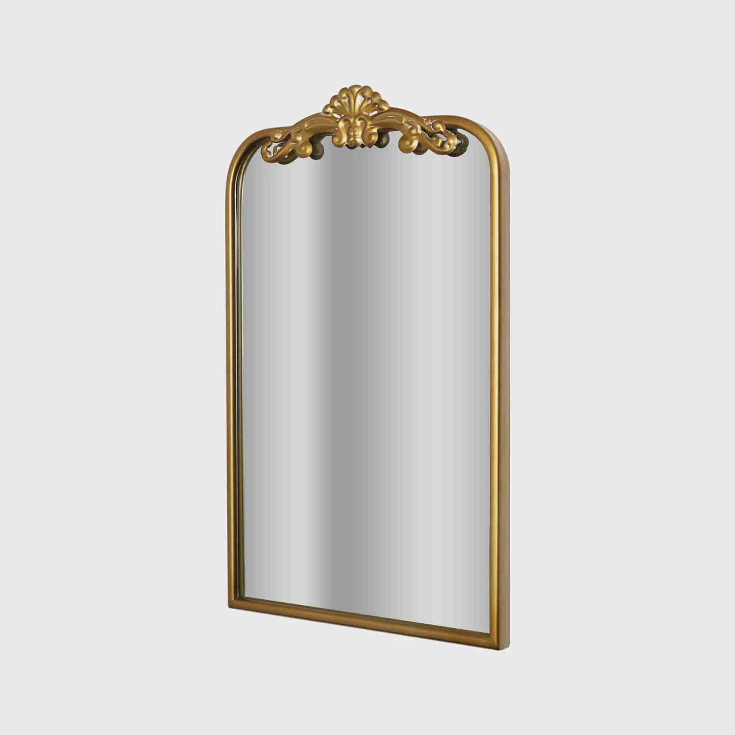 Gold Rectangle Metal Vintage Wall Mirror - 14" x 24" x 1.25"