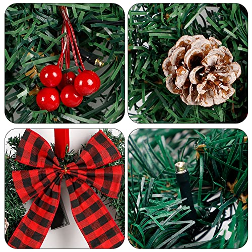 3 Pcs Mini Christmas Wreath Christmas Decoration