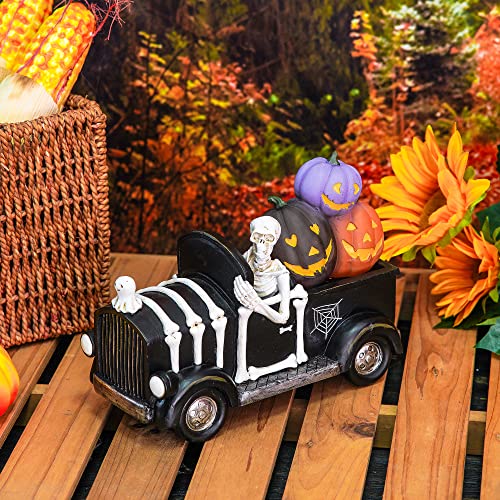 Lighted Truck for Halloween Decoration