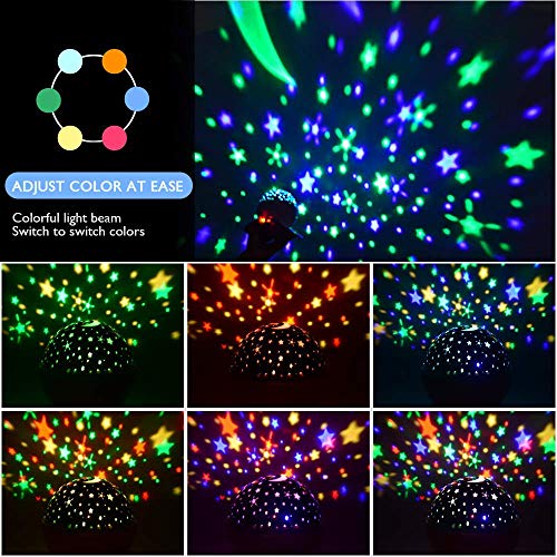 Modern Kids Prom Star Projector Lamps