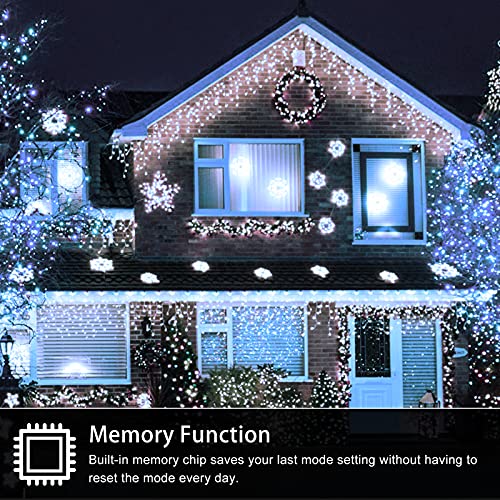 400 LED 32.8 FT 8 Modes 75 Drops Fairy String Curtain Lights for Christmas Decor