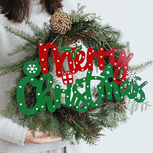 Merry Christmas Wooden Sign Decoration