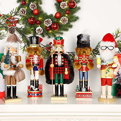 14 Inch Christmas Nutcracker Figures for Home Decoration