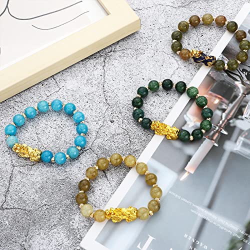 12 Pieces Feng Shui Bracelets Lucky Bracelet Temple Kai Guang  Amulet