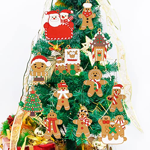 Gingerbread Ornaments for Christmas Tree Decoration