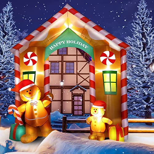 9.97 ft Inflatable Christmas Arch Outdoor Decoration