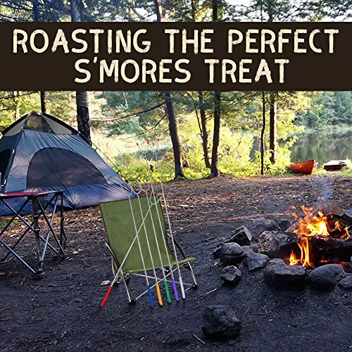 Marshmallow Roasting Sticks  Extend 45" -Smores Sticks for Fire Pit