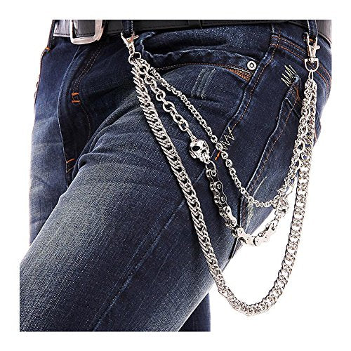 Biker Skull Wallet Chain for Men/Wome