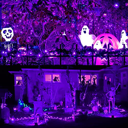 60 FT 180 LED Halloween Lights Decorations Lights