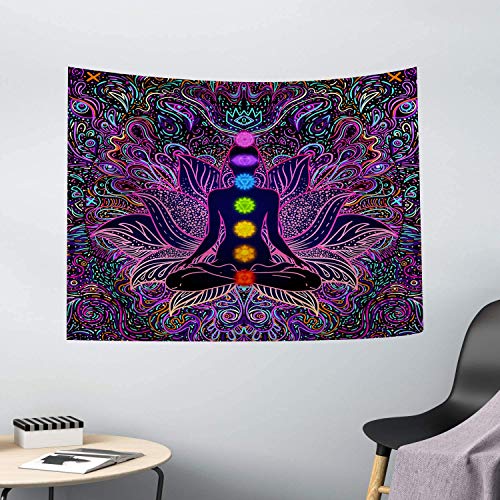 Seven Chakra Tapestry - Bohemian Mandala Yoga Meditation Wall  Decoration