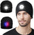 Unisex Beanie Hat w/ Light, 5 LED Rechargeable Flashlight Hat Winter Knitted Warm, USB, Black