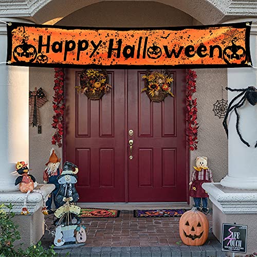 Happy Halloween Banner Decorations