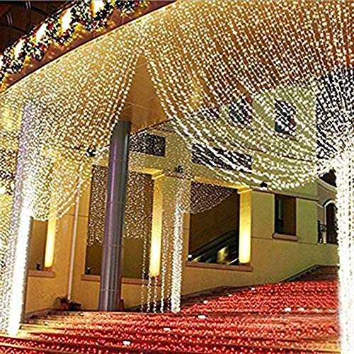 306 LED Window Curtain String Light