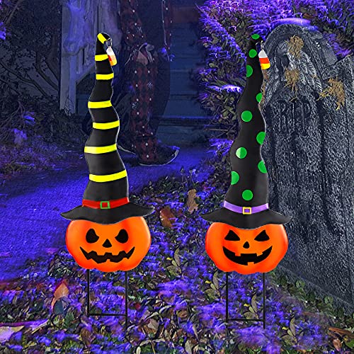 2 Pack Halloween Garden Decorations