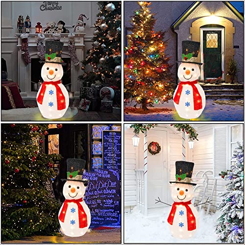 24 Inch Lighted snowman Christmas Decoration