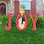 45'' Tall Pre-Lit Christmas Joy Nativity Yard Sign Decoration