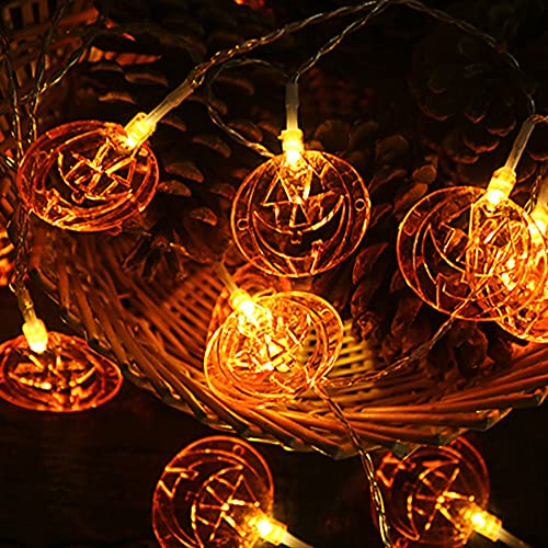 29.4ft 60LED Halloween String Lights, 3 Pack Halloween Decorations Indoor Outdoor Led Lights