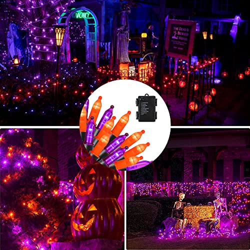 50 LED Battery Operated 16ft Christmas Lights Decoration