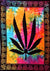 Leaf Psychedelic Tapestry Hempest Ganja Leaves 40x30 inches