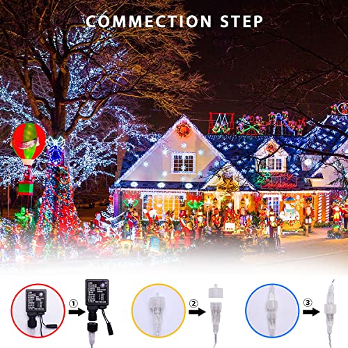 66ft 200 LED Christmas String Lights