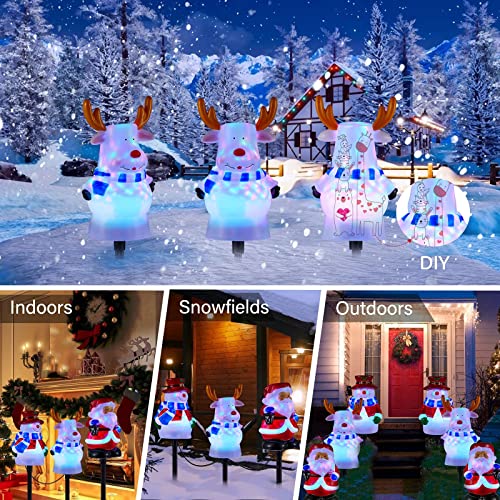 3 in 1 LED  Christmas Pathway Lights Decoration