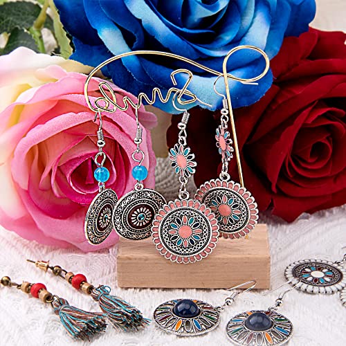 20 Pairs Bohemian Earrings Vintage Set for Women