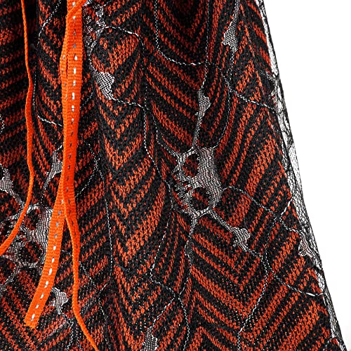 Lighted Halloween Witch's Broom, Spooky Halloween Party Decorations Home Ornament