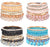 4 Sets Multilayer Stackable BOHO Bracelets for Women