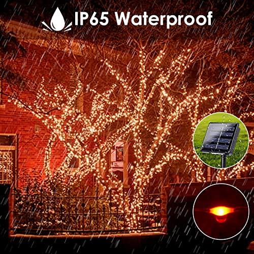 4-Pack 160FT 400 LED  Solar Christmas Lights