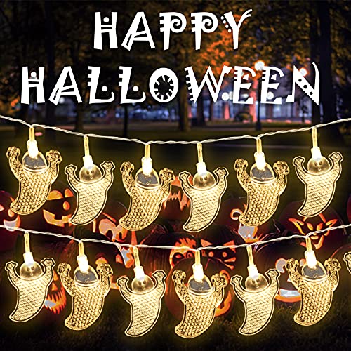 29.4ft 60LED Halloween String Lights, 3 Pack Halloween Decorations Indoor Outdoor Led Lights