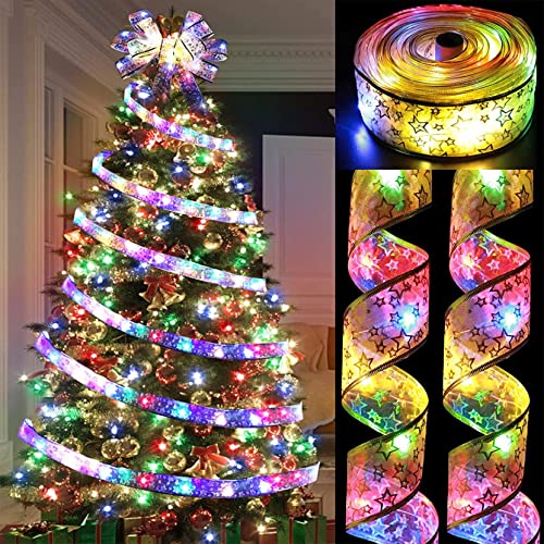 13.12ft LED Ribbon Christmas Lights Decoration