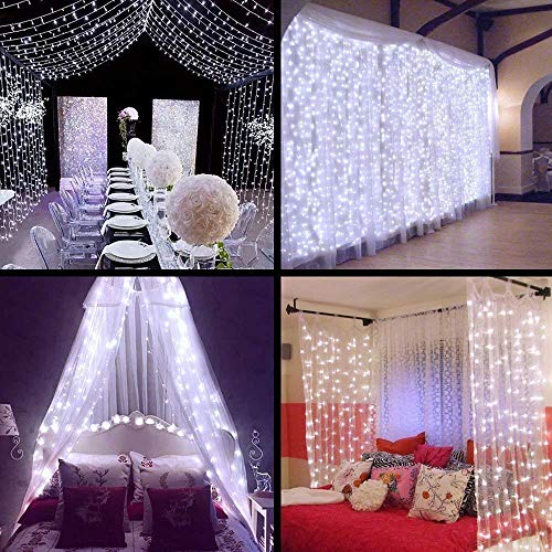 306 LED Window Curtain String Light