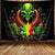 Cool Trippy Alien Stuff Leaf Tapestry Wall Decoration 60x40"