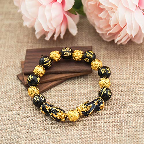 12 Pieces Feng Shui Bracelets Lucky Bracelet Temple Kai Guang  Amulet