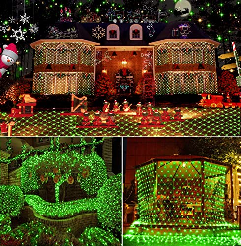 Christmas Net Lights 200 LED 9.8ft x 6.6ft w/ 11 Modes & Remote