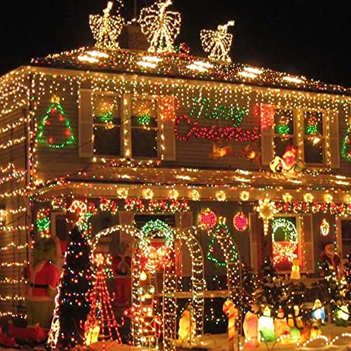 50 LED Battery Operated 16ft Christmas Lights Decoration