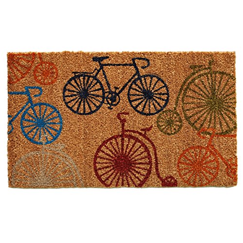 Bicycles Doormat, 24" x 36"