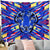 Colorful Cool Lion Tapestry  50x60"