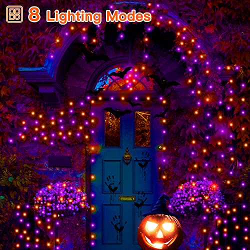 60 FT 180 LED Halloween Lights Decorations Lights