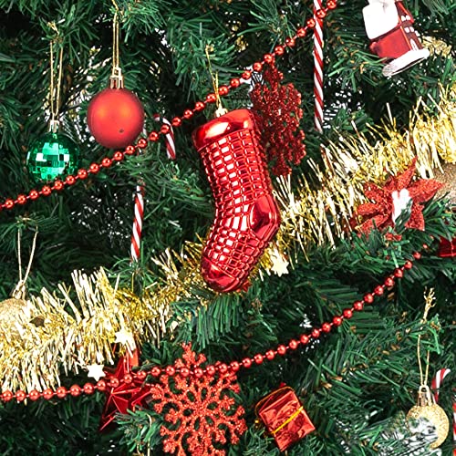 132Pcs Christmas Tree Ornaments