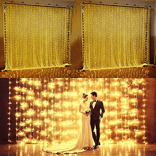 306 LED Window Curtain String Light