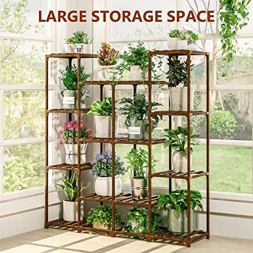 Tall Plant Stands for Indoor/Outdoor