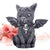 Black Cat Statue Garden Decoration